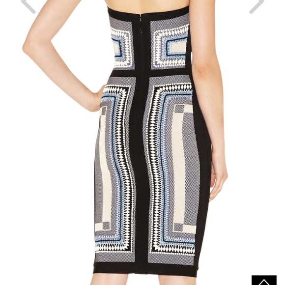 Herve Leger  beaded cocktail dress - Picture 4 of 8